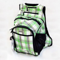 کوله پشتی او جیو مدل FUGITIVE GREEN PLAID مناسب برای لپ تاپ های 13 تا 15 اینچی