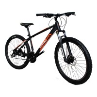 دوچرخه کوهستان برند جاوا مدل SISLEY 24 s سایز 27.5 رنگ مشکی/ نارنجی/ طوسی