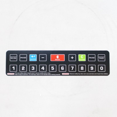 لیبل کیبورد تردمیل باشگاهی برند دی کی سیتی مدل RUNFIT860